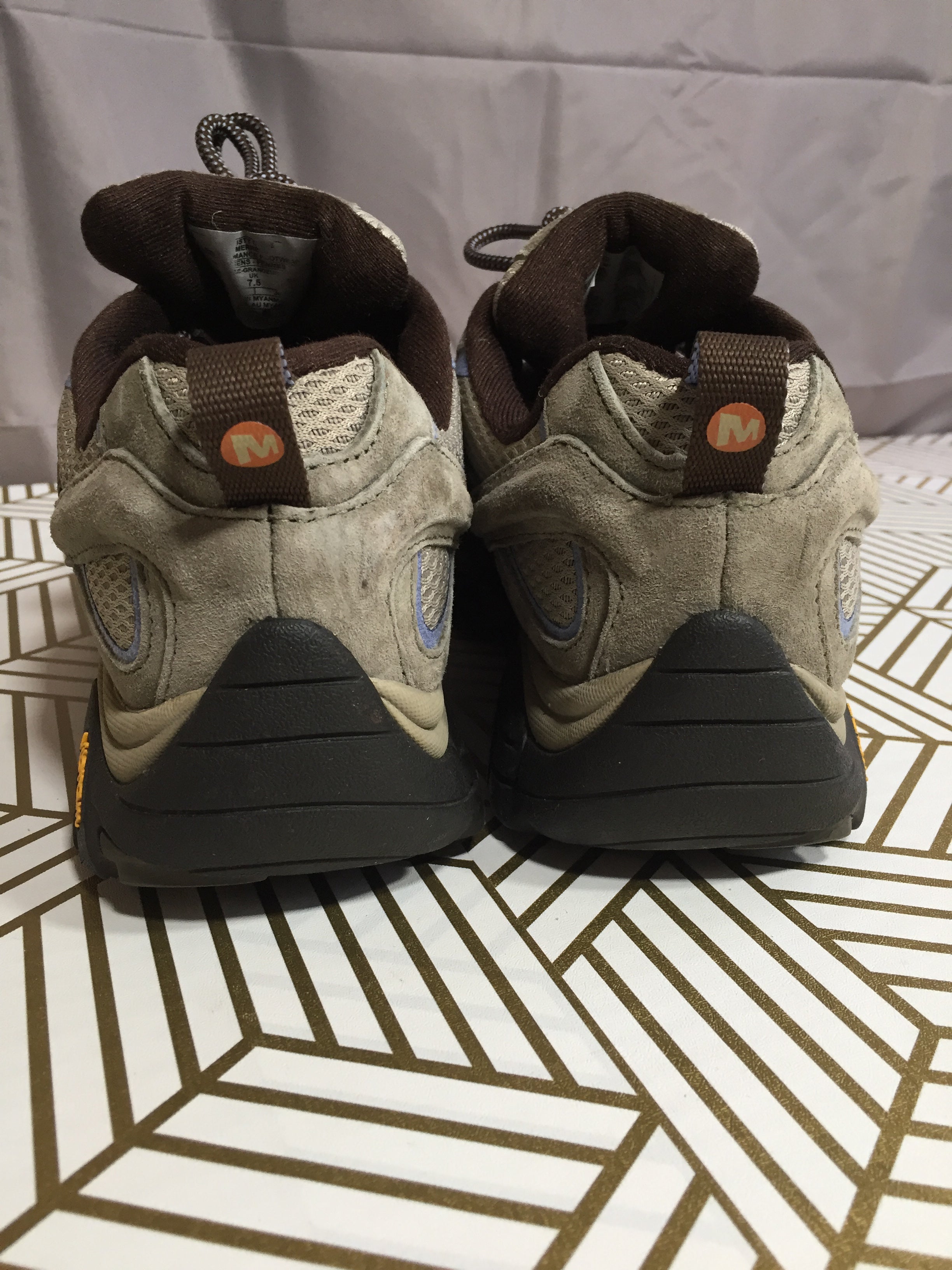 Merrell Women's Hiking Shoe US 10 - NO BOX - Olive/Lilac (8012052693230)